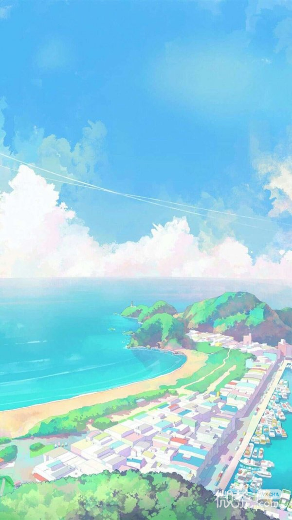 微信唯美日漫聊天背景