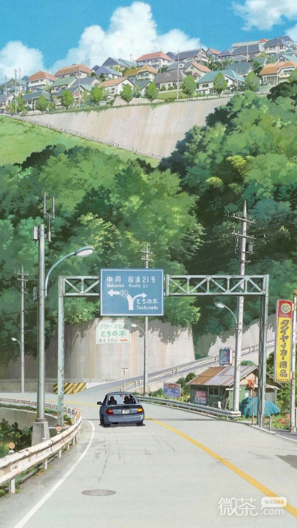 微信唯美日漫聊天背景