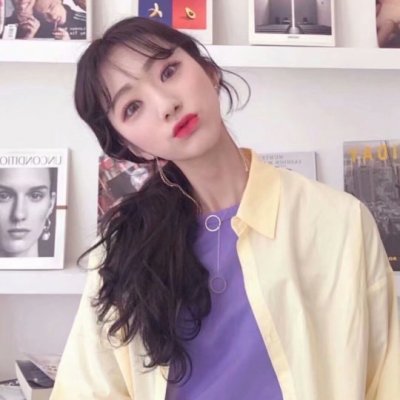 微信最火时尚小清新女生头像