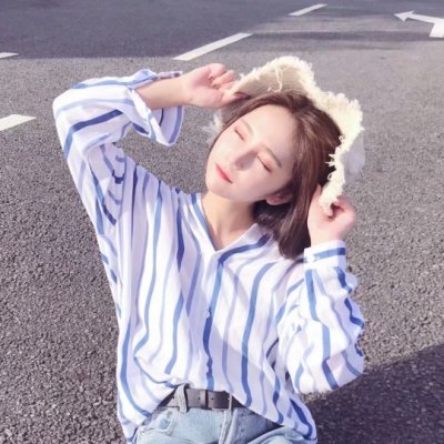 微信最火时尚小清新女生头像