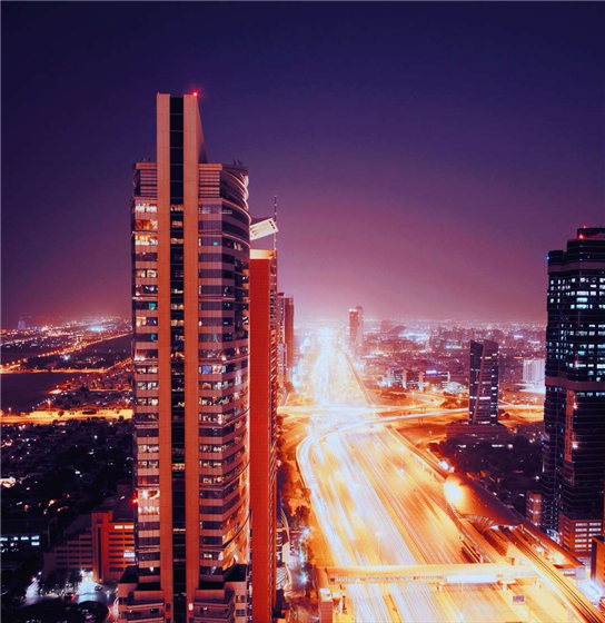 微信个性好看城市夜景朋友圈配图