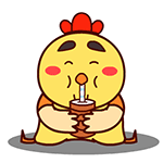 搞怪可爱的壮壮鸡微信恶搞动态表情包下载