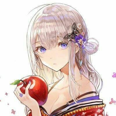 微信时尚二次元女生头像