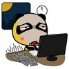 超卡哇伊的潘潘达系列微信猥琐表情包下载