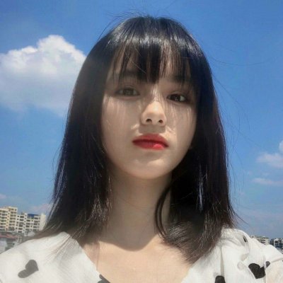 微信最火时尚清新女生头像