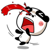 超卡哇伊的潘潘达系列微信猥琐表情包下载