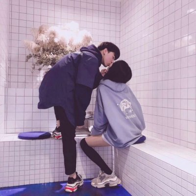 微信个性好看甜蜜范情侣头像