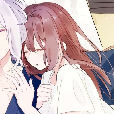 微信个性甜蜜二次元情侣头像
