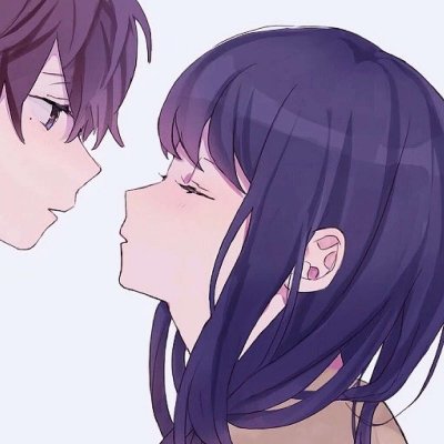 微信个性甜蜜二次元情侣头像