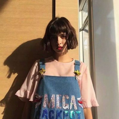 微信欧美霸气冷艳女生头像