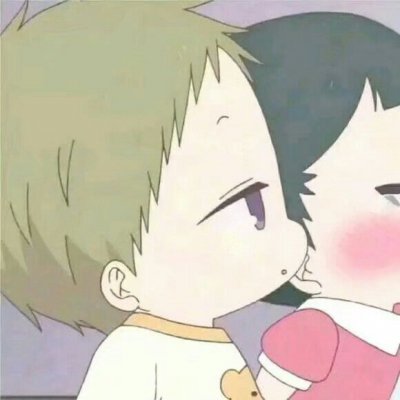 微信时尚甜蜜动漫二次元情侣头像