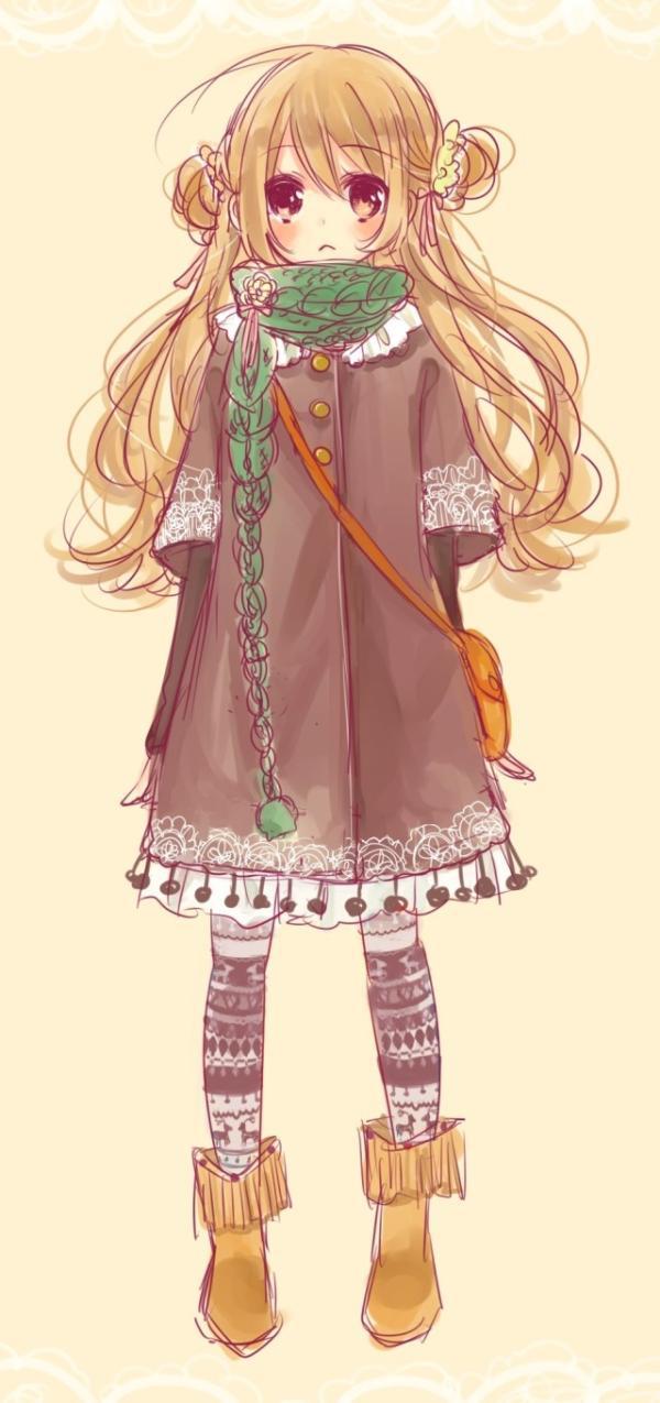 创意动漫个性卡通女孩系列微信图片合集下载