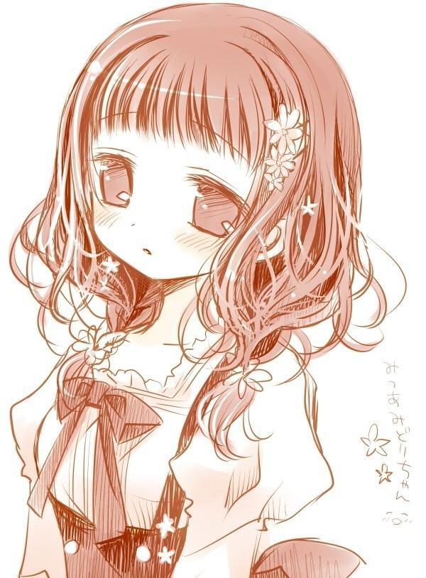 创意动漫个性卡通女孩系列微信图片合集下载