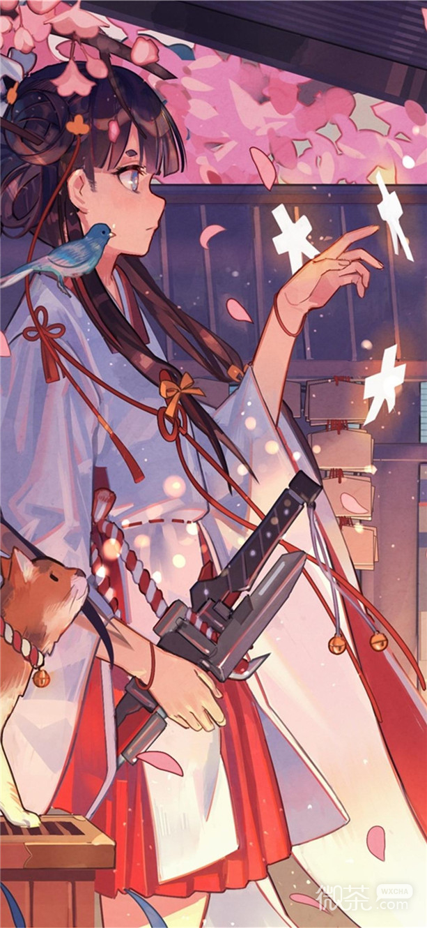 微信个性唯美二次元聊天背景