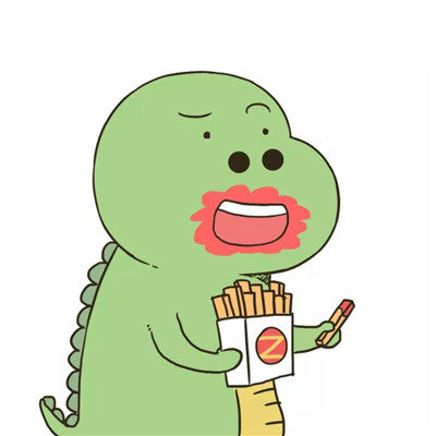 微信个性可爱卡通恐龙头像