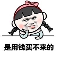 这世上很多东西是用钱买不来的微信恶搞表情包