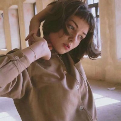 微信最新时尚个性欧美女生头像