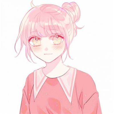 微信粉嫩个性动漫二次元女生头像