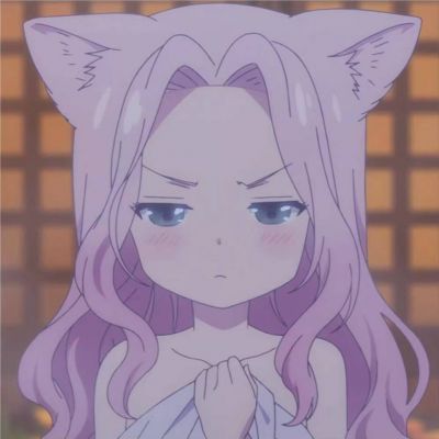 微信个性粉嫩可爱动漫二次元女生头像