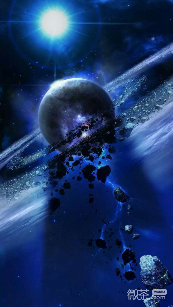 微信唯美个性星空朋友圈配图