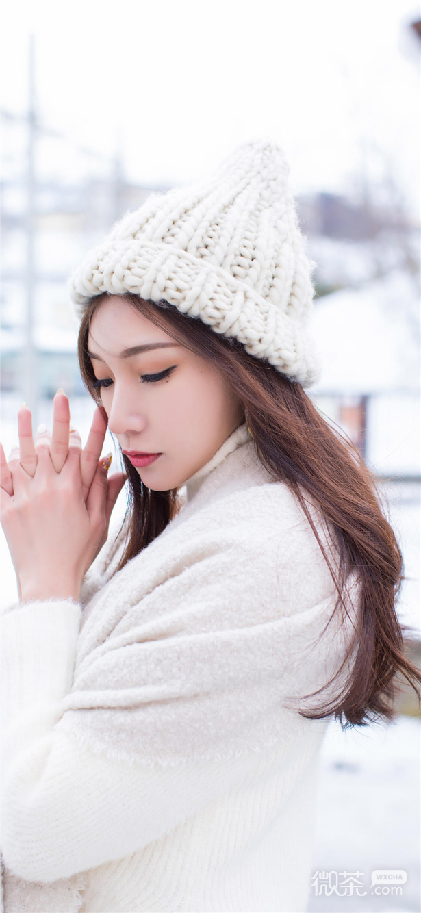 微信个性唯美雪景聊天背景