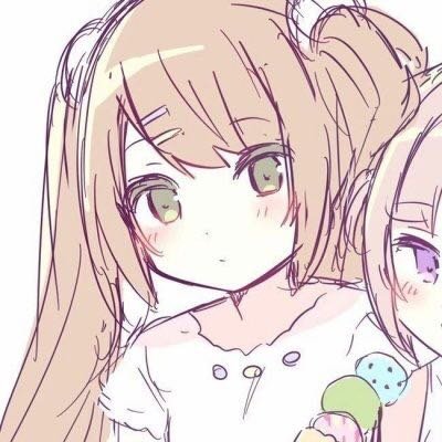 微信动漫闺蜜头像