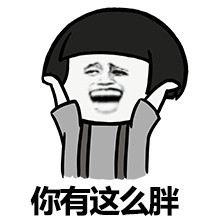 死胖子，有种你上称啊微信恶搞表情包
