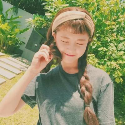 微信小清新森系女生头像