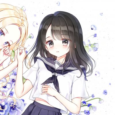 微信最新个性动漫二次元闺蜜头像