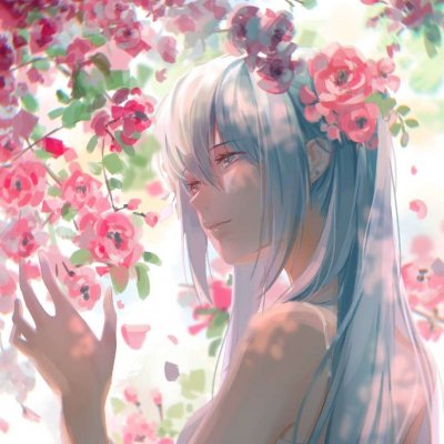 微信最新时尚意境动漫二次元女生头像