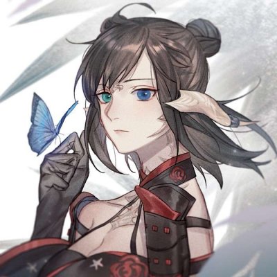 微信最新时尚意境动漫二次元女生头像