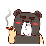可爱的动漫壮壮熊微信恶搞表情包下载