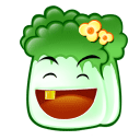 可爱萌萌的蔬菜小人微信恶搞表情包合集下载