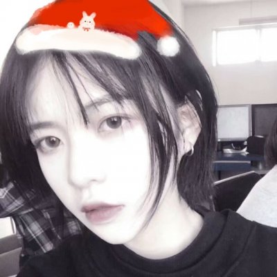 圣诞节女生小红帽微信头像