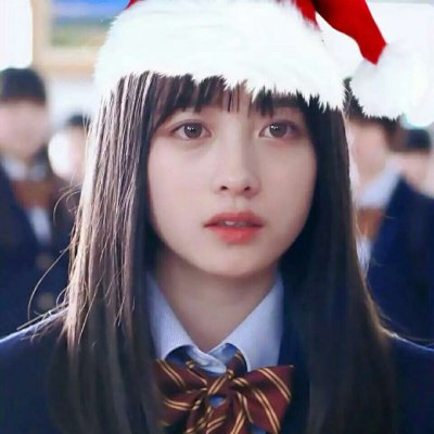 圣诞节女生小红帽微信头像