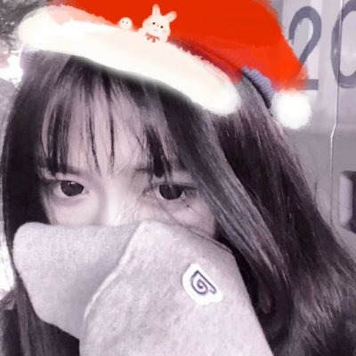 圣诞节女生小红帽微信头像