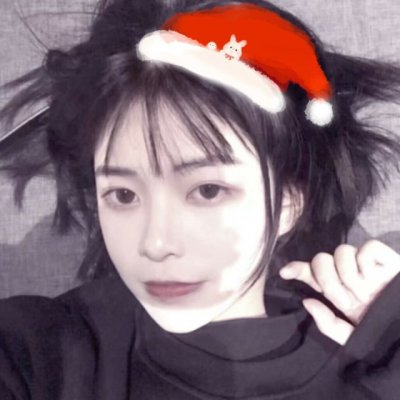圣诞节女生小红帽微信头像