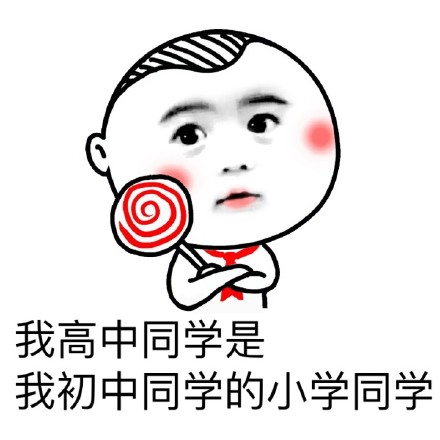 我高中同学是.......微信恶搞逗比表情包