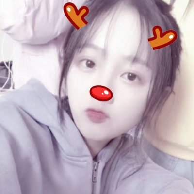 圣诞节女生小红帽微信头像