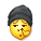 可爱萌萌的黄脸emoji微信恶搞抠鼻表情包下载
