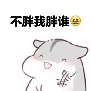 胖胖仓鼠微信恶搞表情包