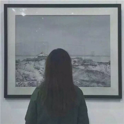 微信非主流黑白情侣头像