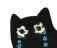 微信黑猫表情小表情表情包