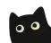 微信黑猫表情小表情表情包