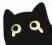 微信黑猫表情小表情表情包