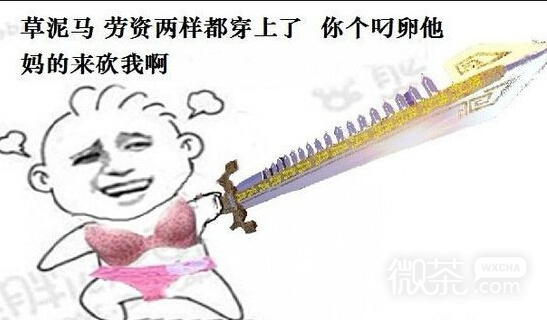 我以为大家都是来装逼的微信恶搞装逼表情包