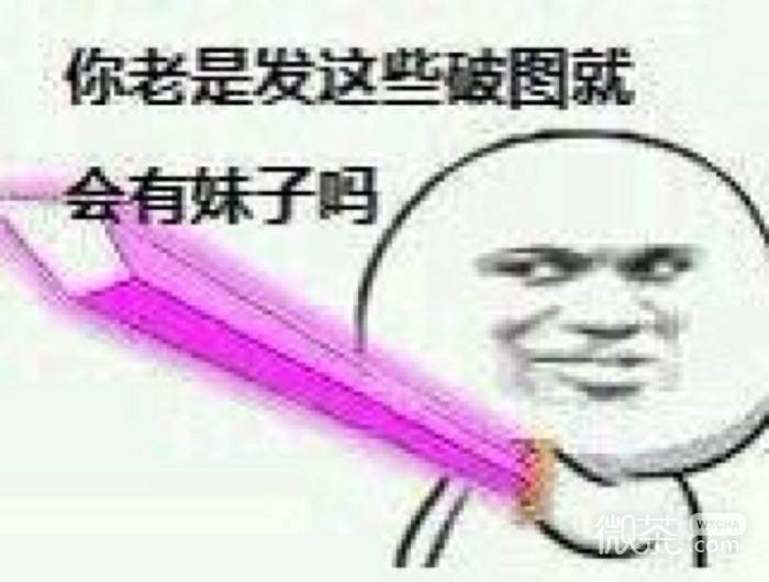装了逼还想跑微信恶搞表情包
