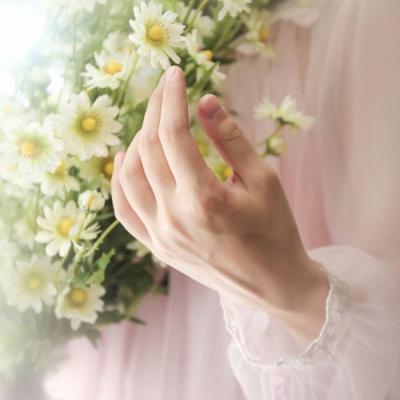 微信文艺女生部位头像