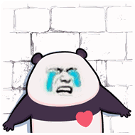 微信最新爆笑恶搞熊猫头心动系列表情包下载