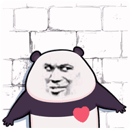 微信最新爆笑恶搞熊猫头心动系列表情包下载